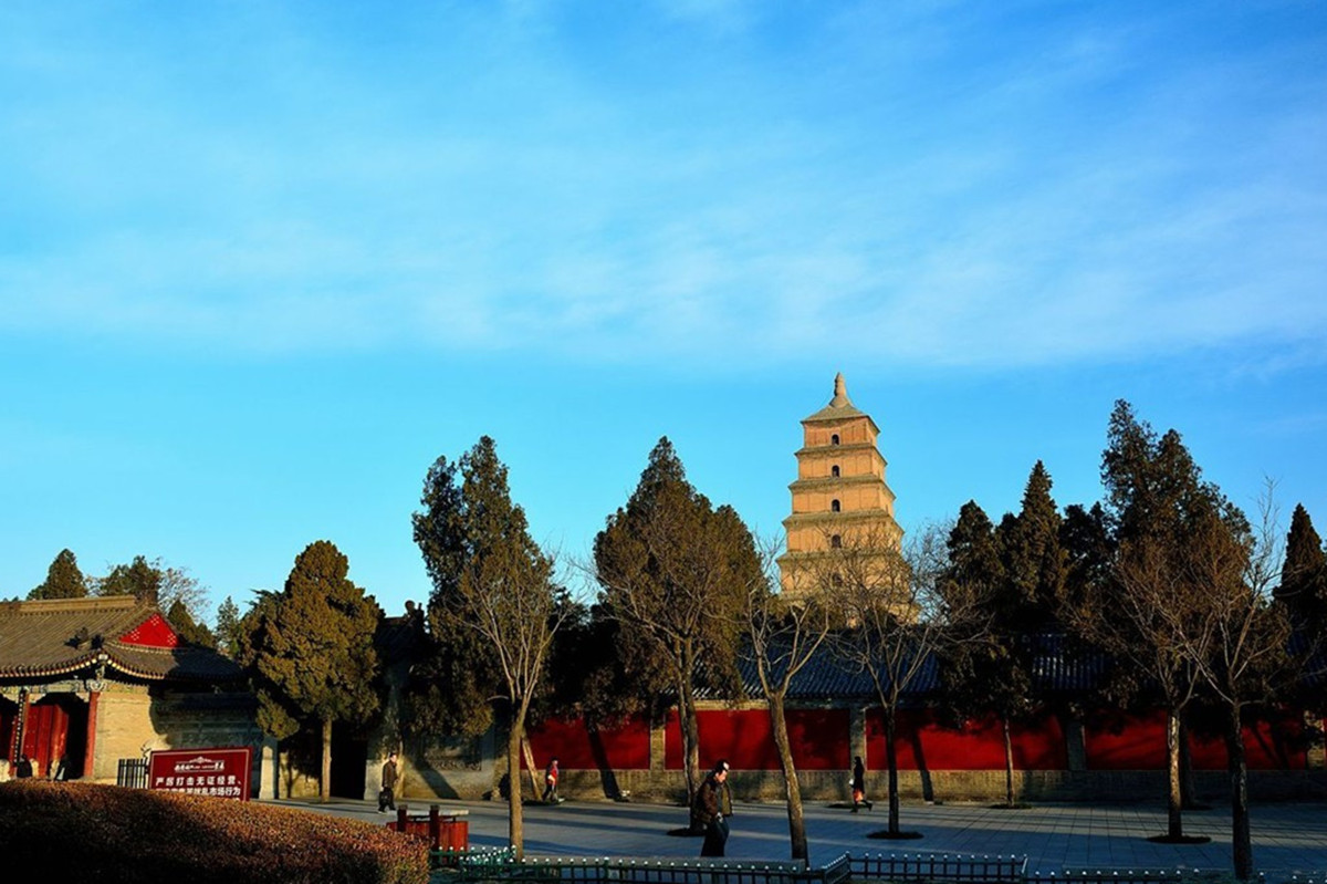 La Grande Pagode de l'Oie Sauvage, monument préféré des voyageurs visitant Xi'an