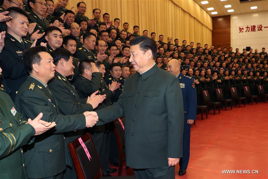 Xi Jinping appelle à des efforts continus pour bâtir une armée puissante