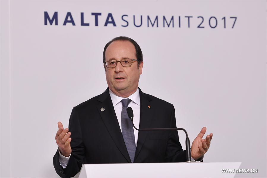 Le président français appelle les dirigeants européens à refuser la 