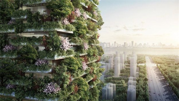Nanjing : une forêt verticale pour améliorer la qualité de l'air