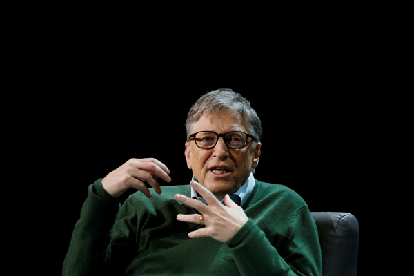 Bill Gates sur WeChat