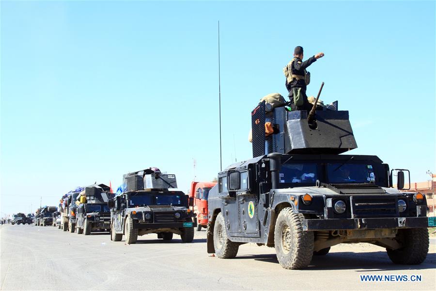 Les forces irakiennes se rapprochent de l'aéroport international de Mossoul dans l'ouest de la ville