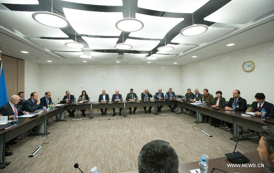 Discussions sur le cadre pour les pourparlers de paix sur la Syrie à Genève