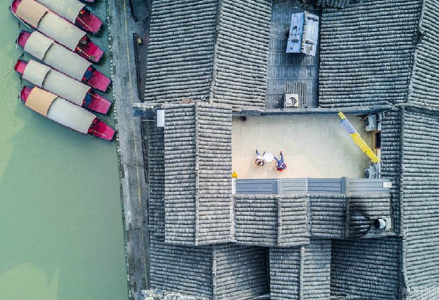 Photos : de vieux villages du Sichuan vus du ciel