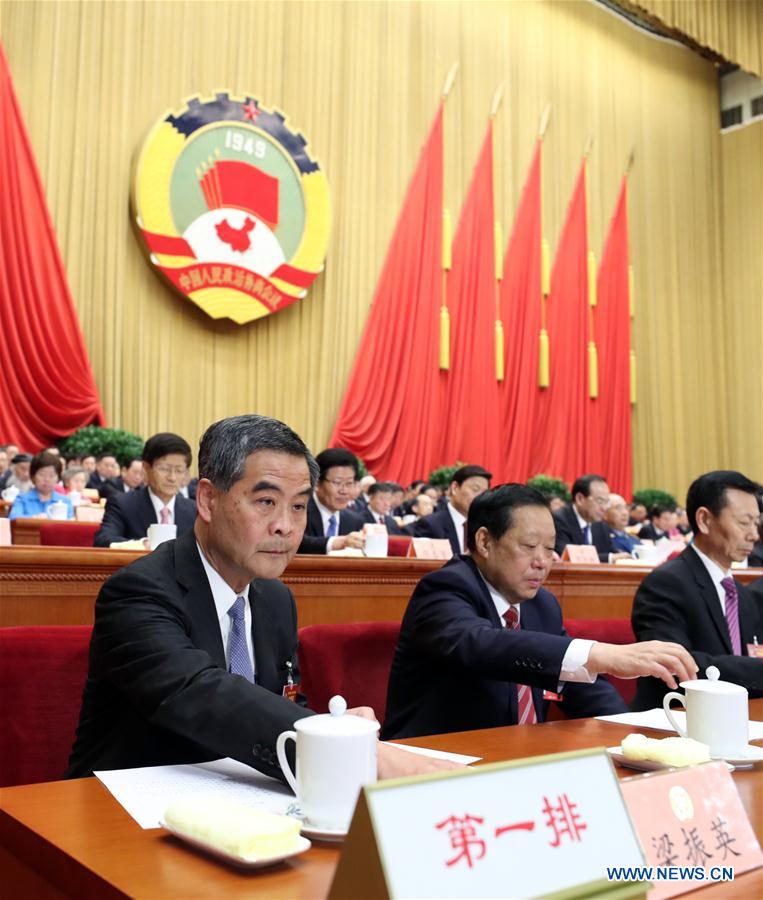 Leung Chun-ying élu vice-président du Comité national de la CCPPC