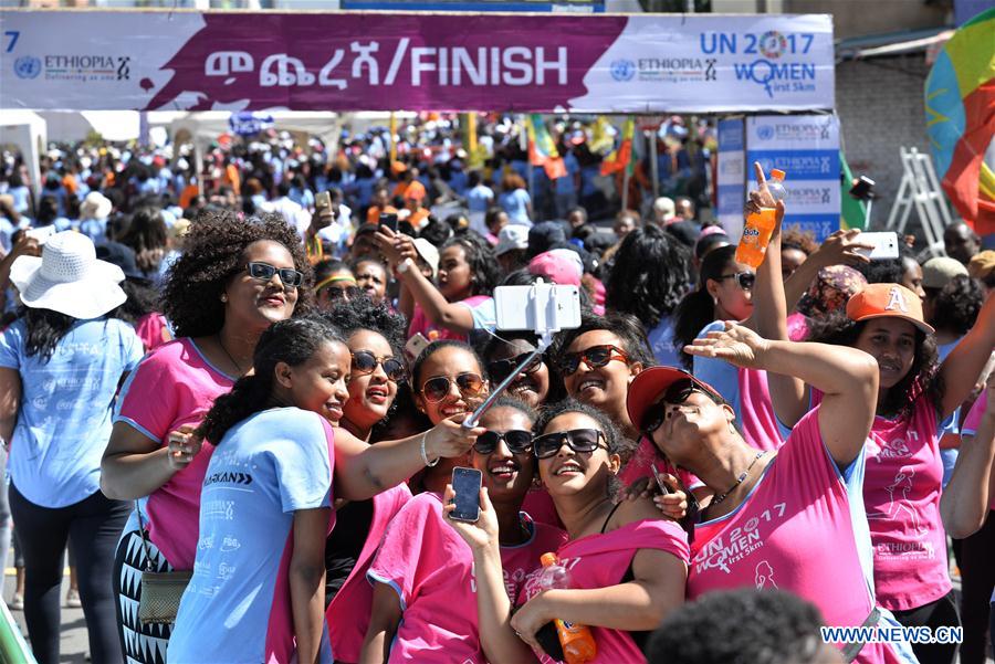 Ethiopie : la Première course de 5 km des femmes de l'ONU