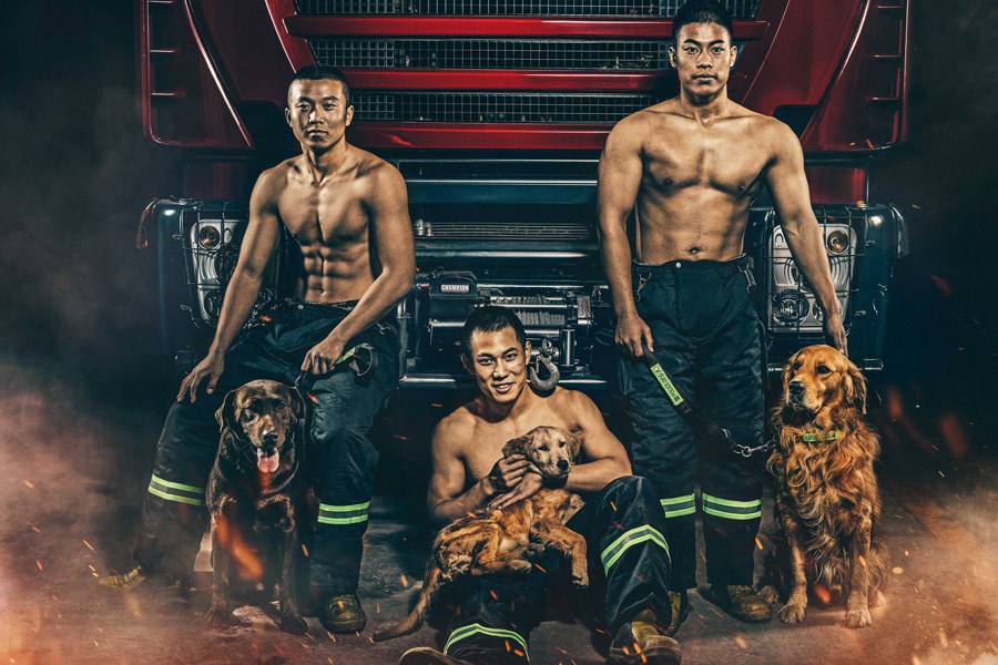 D’héroïques pompiers chinois en vogue au Japon