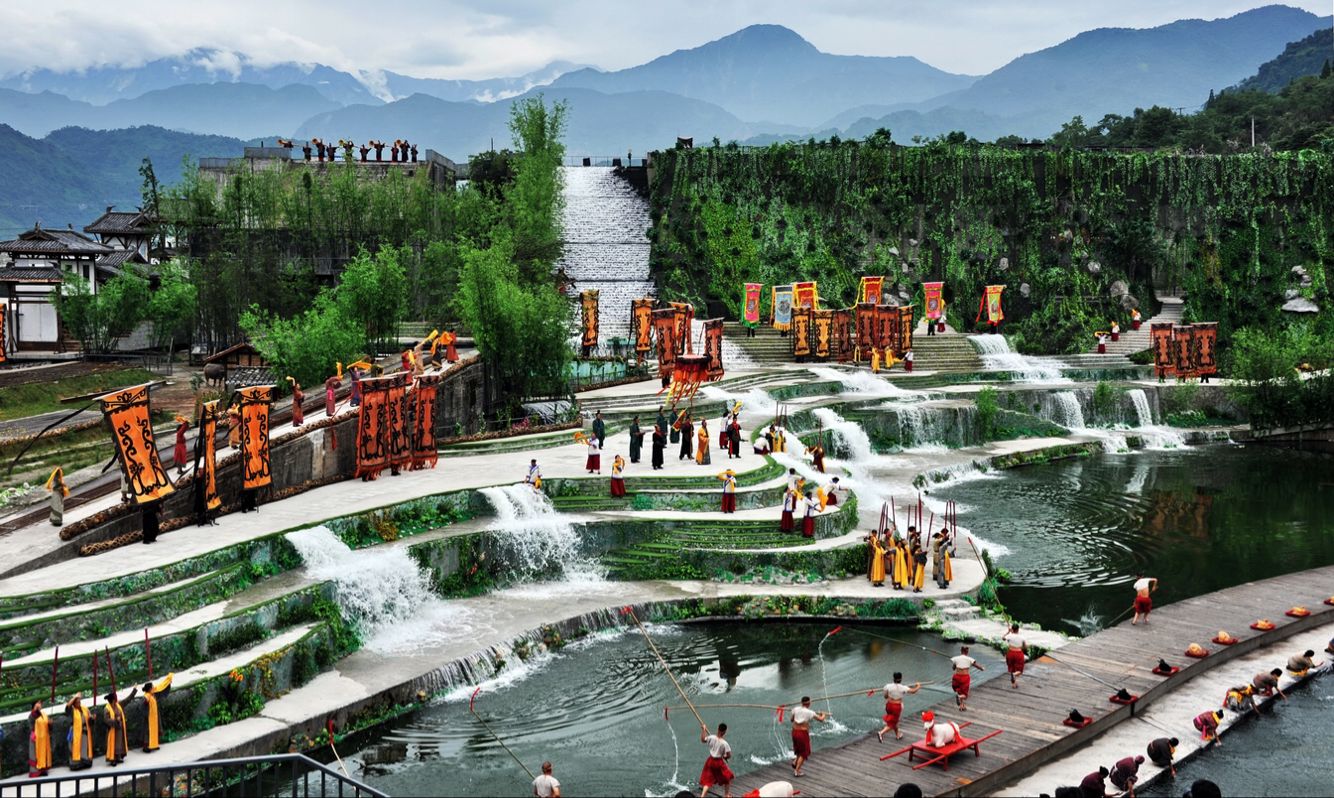 Festival de l'eau à Dujiangyan
