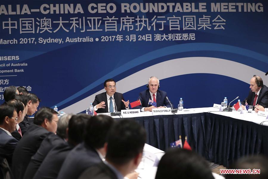 La Chine et l'Australie doivent développer l'ouverture et l'interactivité de leurs marchés respectifs