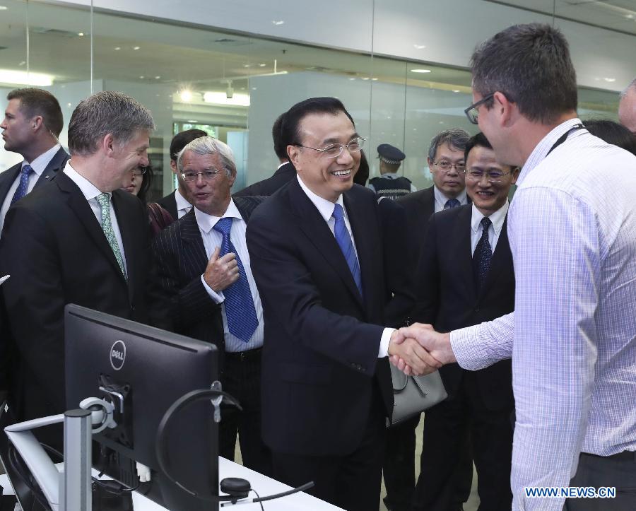 Le PM chinois appelle à une coopération plus étroite avec la Nouvelle-Zélande en matière d'innovation