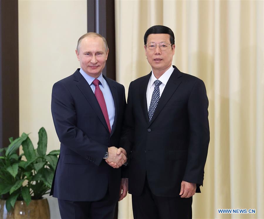 Poutine confirme qu'il participera au Forum de la Ceinture et de la Route, à Beijing