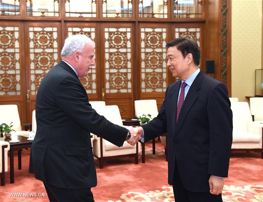 Le vice-président chinois déclare que la Chine soutient la cause juste de la Palestine