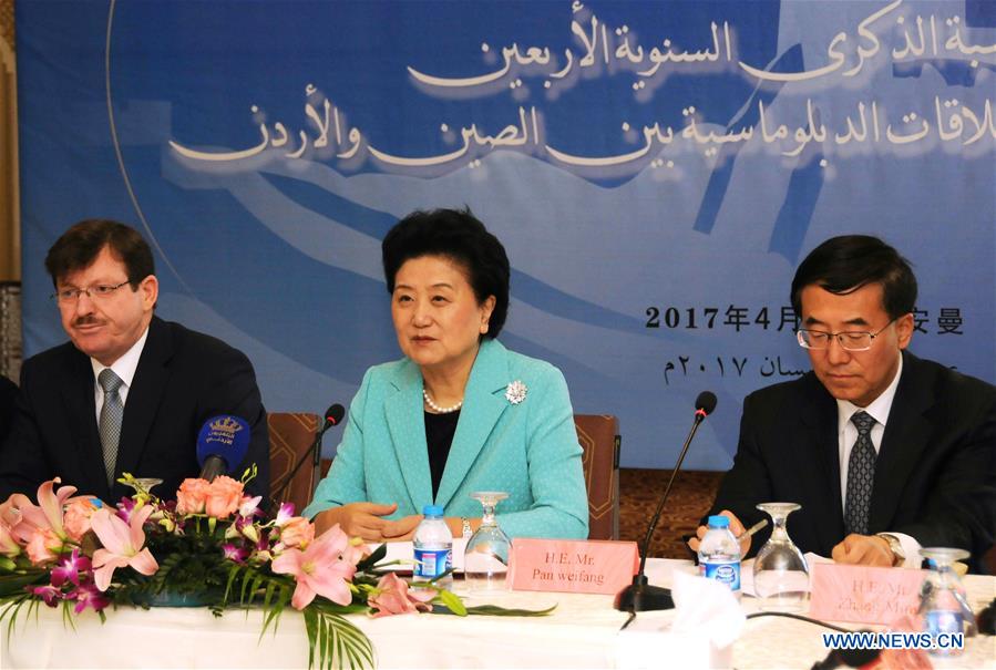 La Chine et la Jordanie s'engagent à renforcer les relations dans divers domaines