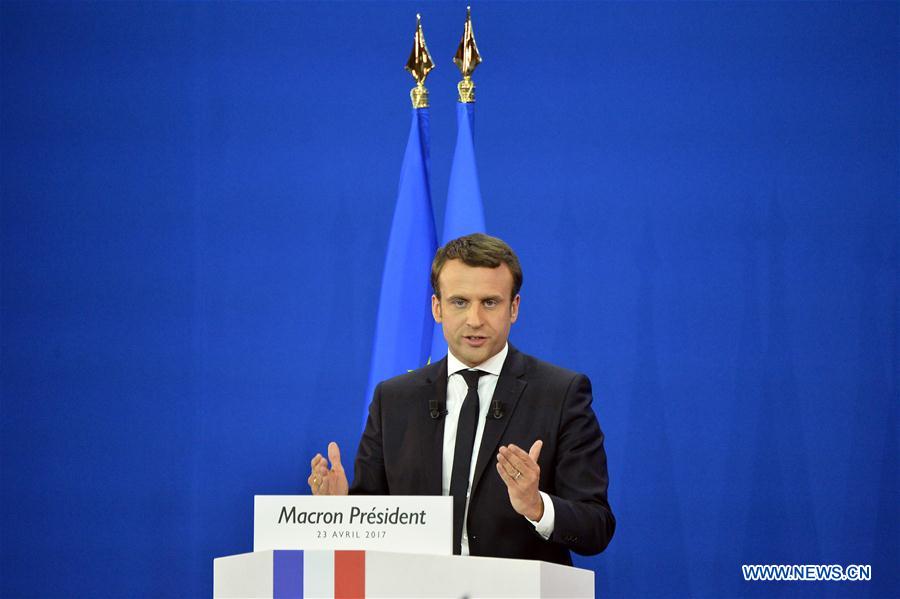 Macron et le Pen en tête du premier tour