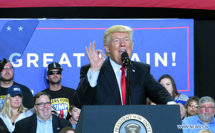 Trump retrouve ses thèmes de campagne lors de son discours des 100 jours