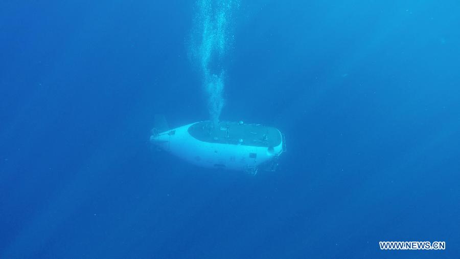 Le submersible chinois Jiaolong découvre des nodules polymétalliques en mer de Chine méridionale
