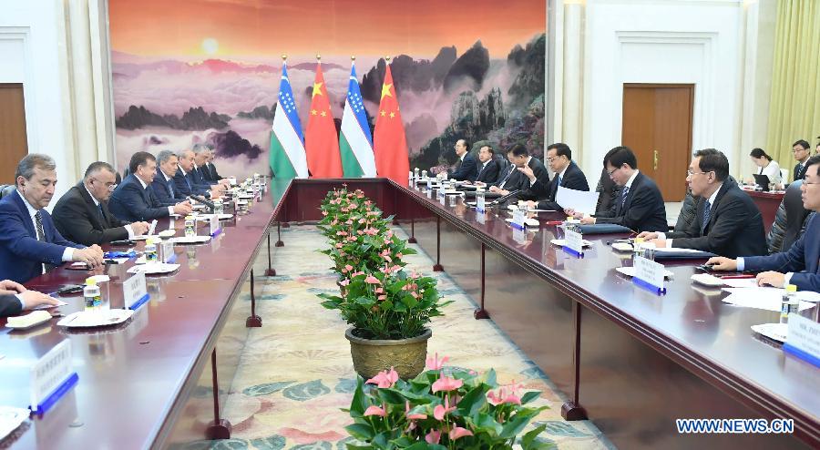 La Chine et l'Ouzbékistan s'engagent à renforcer leur coopération
