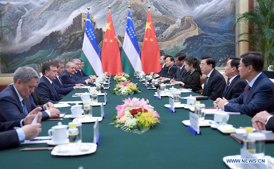 La Chine et l'Ouzbékistan s'engagent à renforcer leur coopération