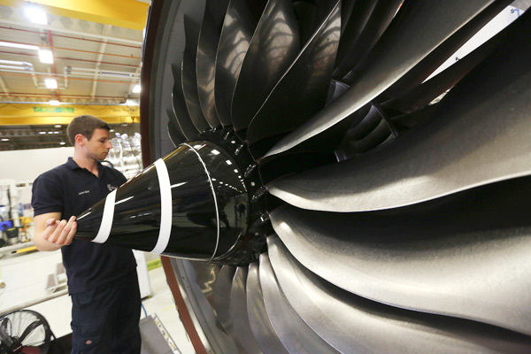 Le motoriste Rolls-Royce optimiste au sujet de l'aviation chinoise