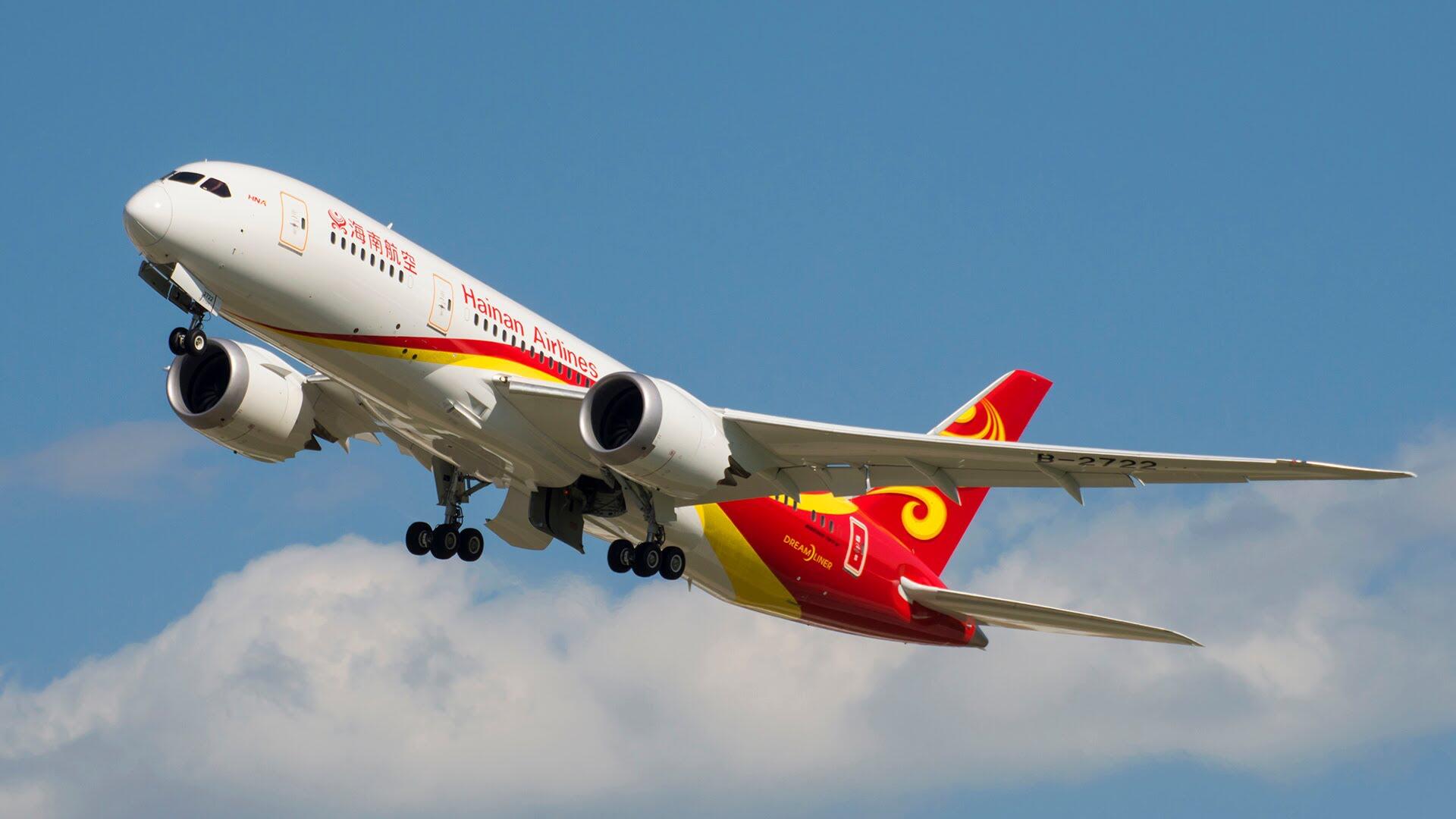Hainan Airlines va acheter 19 avions Boeing pour un montant de 4,2 milliards de Dollars