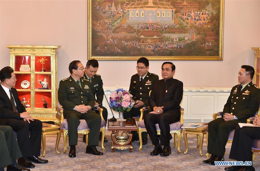La Thaïlande et la Chine promettent de faire progresser le resserrement global des liens militaires