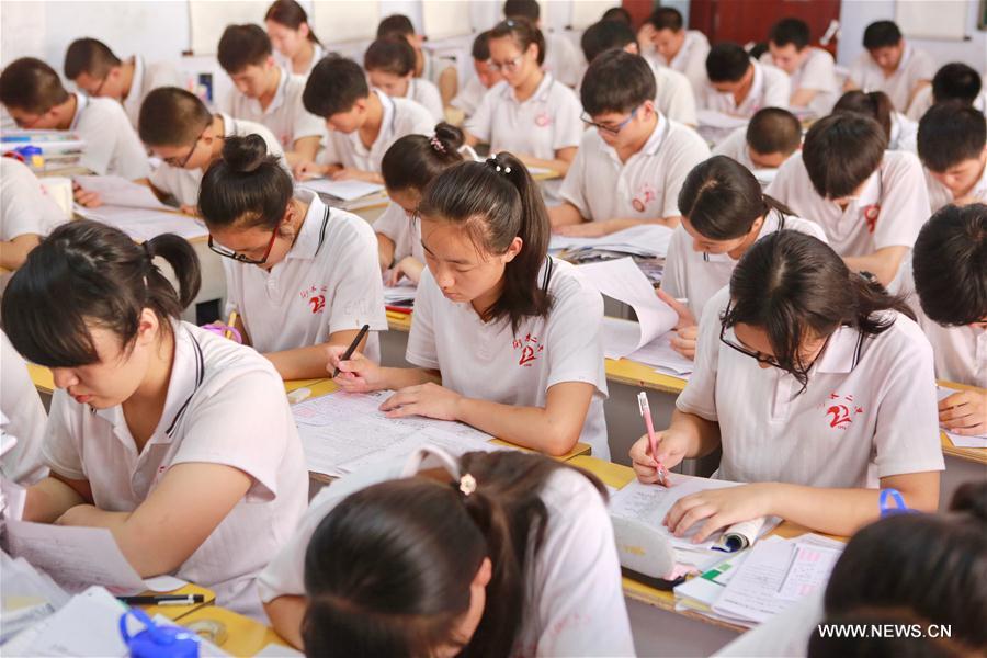 Gaokao 2017 : 9,4 millions d'étudiants se présentent à l’examen  