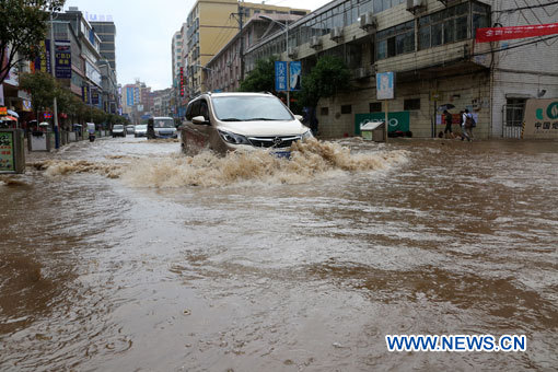 Une personne portée disparue et 120.000 autres affectées par les pluies au Guizhou