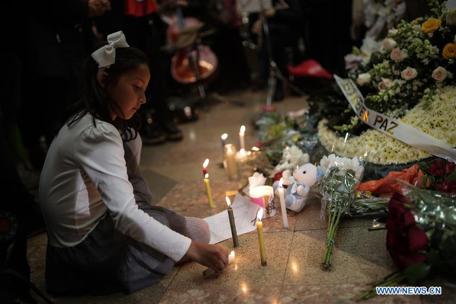 Colombie : hommage aux victimes d'un attentat