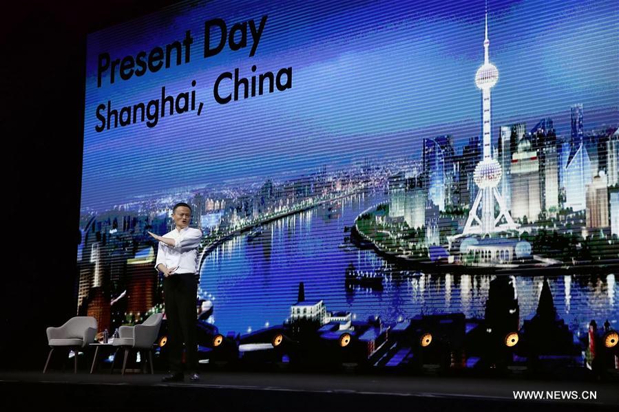 Jack Ma à la conférence Gateway 17 aux Etats-Unis