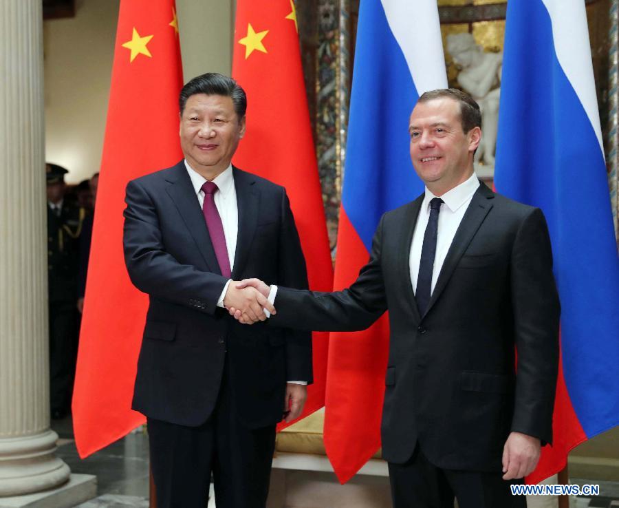 La Chine et la Russie conviennent conjointement de construire la 