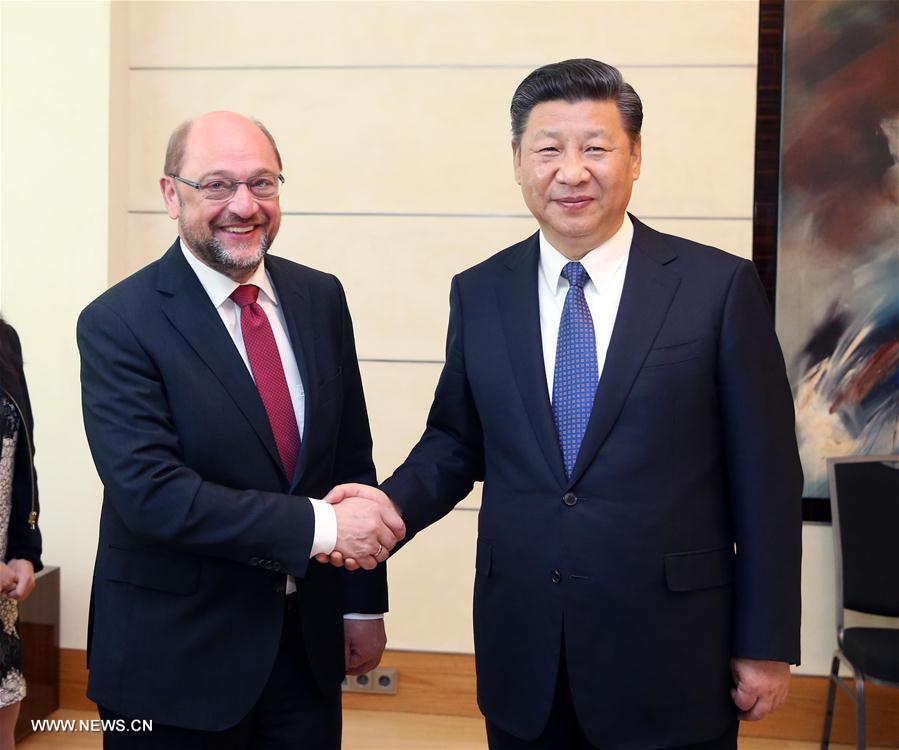 Xi discute avec le leader du SPD des liens bilatéraux avec l'Allemagne