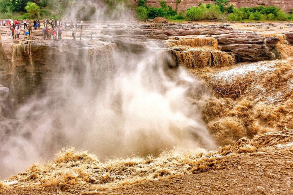 Les chutes d'eau de Hukou offrent à nouveau leur magnifique spectacle