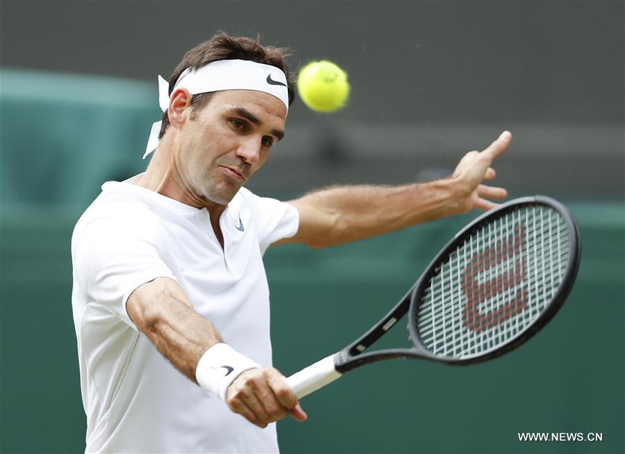 Championnat de Wimbledon : Roger Federer se qualifie en demi-finales