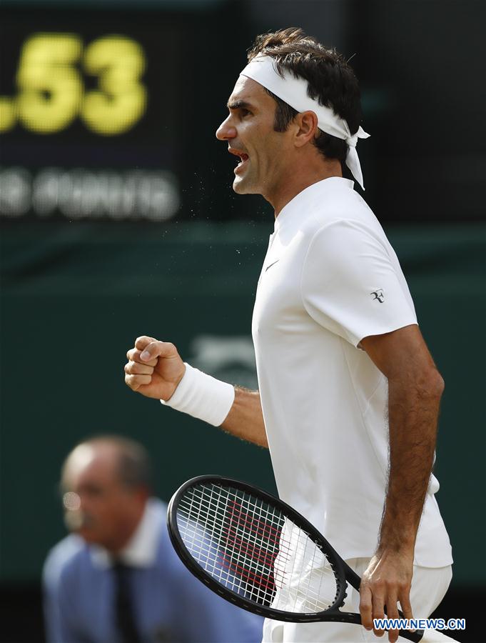Championnat de Wimbledon : Roger Federer se qualifie en finale