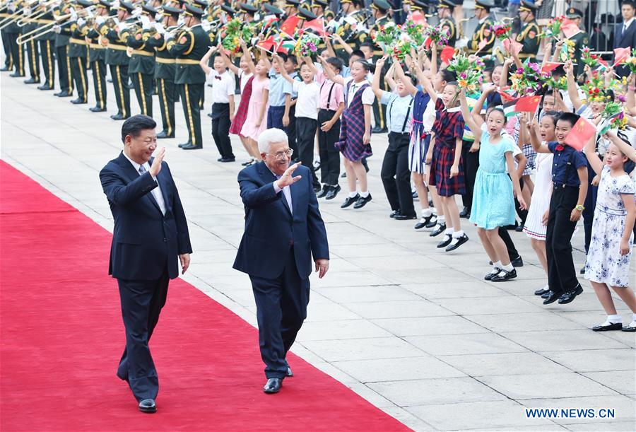 Le président chinois réitère son soutien à la juste cause de la Palestine
