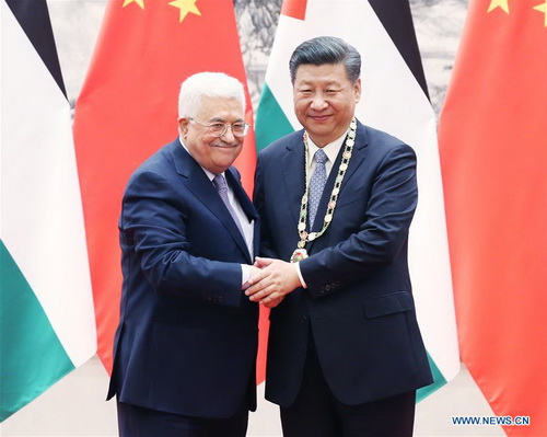 Xi Jinping souhaite une coopération avec la Palestine sur 