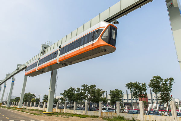Un nouveau prototype de monorail dévoilé