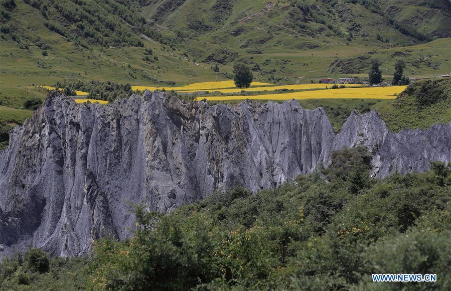 Un nouveau parc au relief unique dans le Sichuan