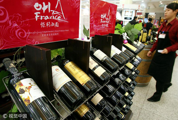 Envoi d'une deuxième cargaison de vin français par train en Chine