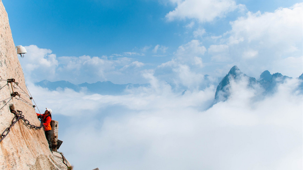 La passerelle céleste du mont Huashan, pour les amateurs de sensations fortes