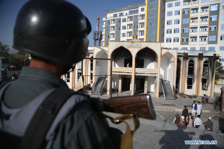 Le bilan de l'attaque contre une mosquée à Kaboul monte à 40 morts