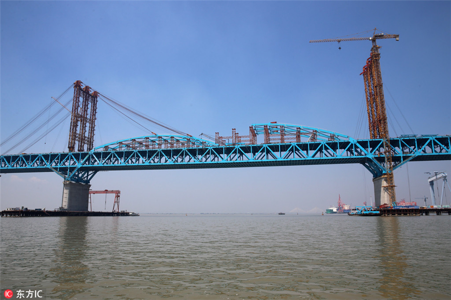 Magnifiques photos du pont Shanghai-Nantong