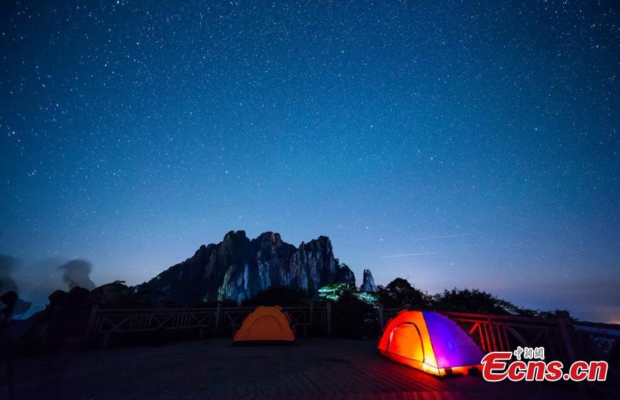 La nuit étoilée du mont Sanqing