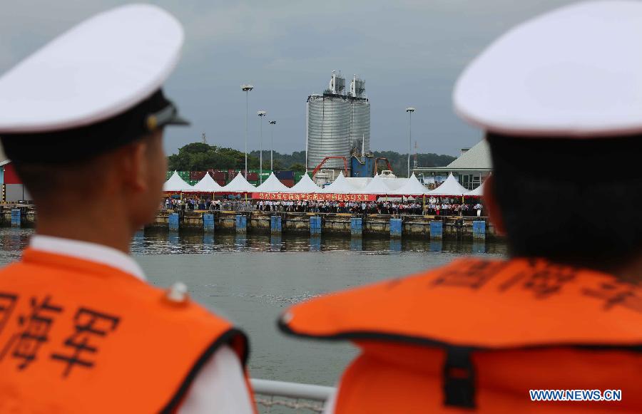 Une flotte de la marine chinoise arrive au Brunei pour une visite amicale
