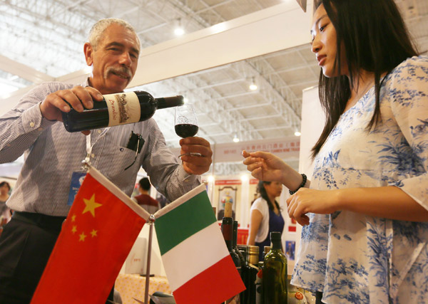 Marché chinois : le vin italien prend de la bouteille
