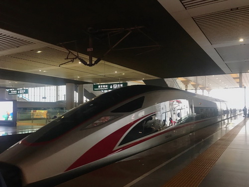 Les trains à grande vitesse à l'heure chinoise