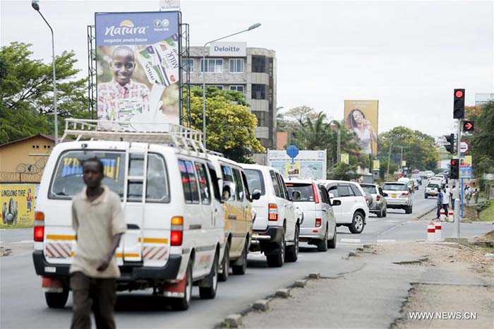 De nouveaux feux de circulation au Burundi