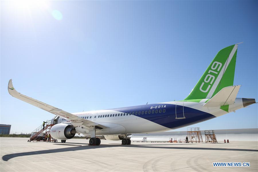L'avion de ligne chinois C919 effectue son premier vol longue distance