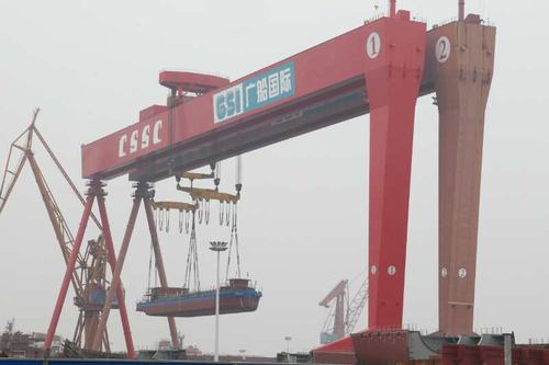 Lancement du premier navire électrique chinois de 2 000 tonnes