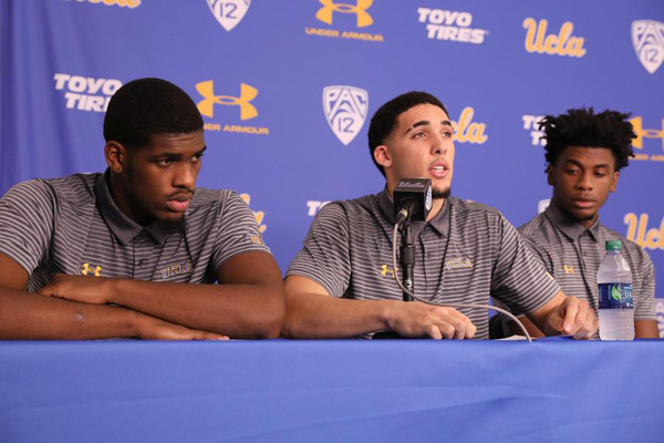 Trois joueurs de basket de l'UCLA suspendus après un vol en Chine
